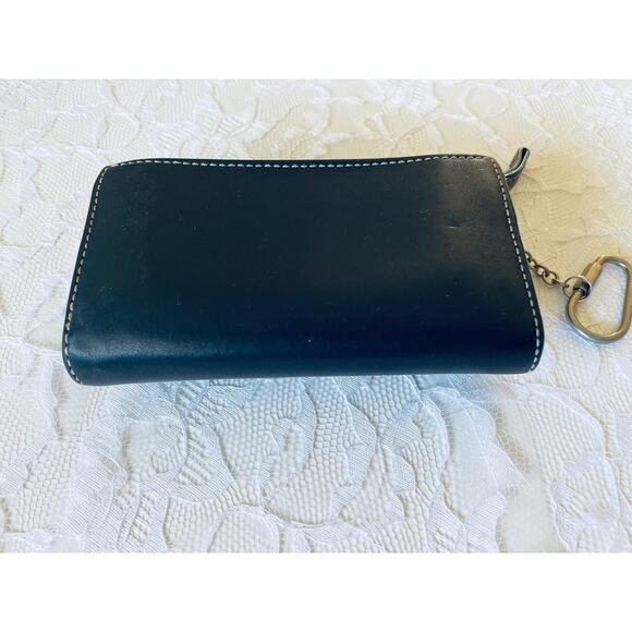 Vtg Coach trifold black wallet - Picture 4 of 6